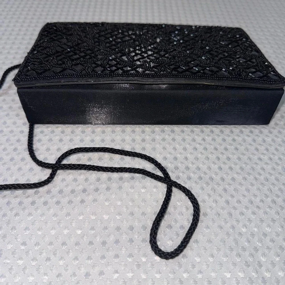 Valerie Stevens Vintage black evening bag
